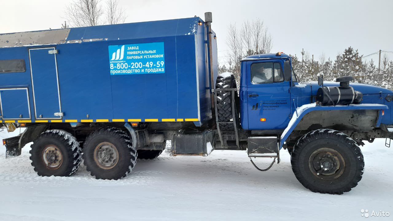 Паровая установка УРАЛ 4320 ППУ-1600/100