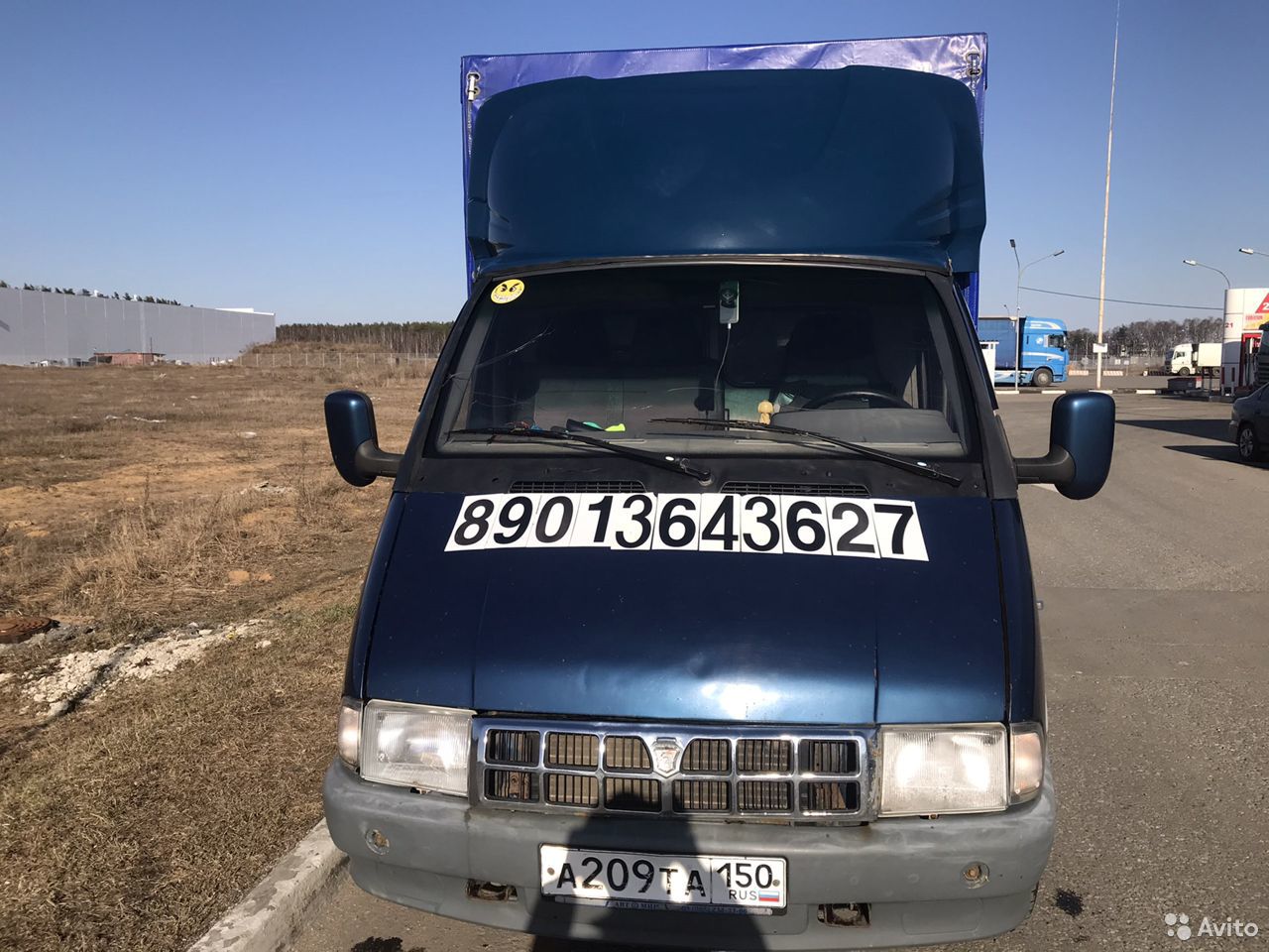 Тентованный автомобиль ГАЗ 3302 Газель