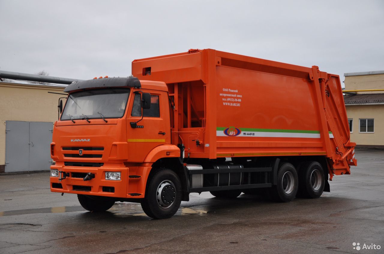 Мусоровоз РАРЗ МК-4549 на шасси КамАЗ 6520