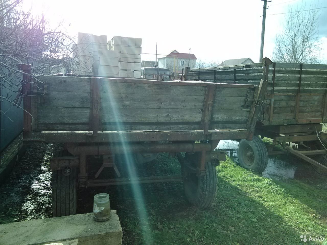 Тракторный прицеп 2ПТС-4