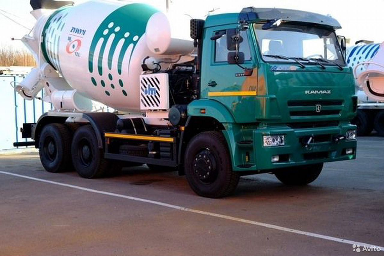 Автобетоносмеситель ТЗА 5814Z9 на шасси КамАЗ 6520-3010-53