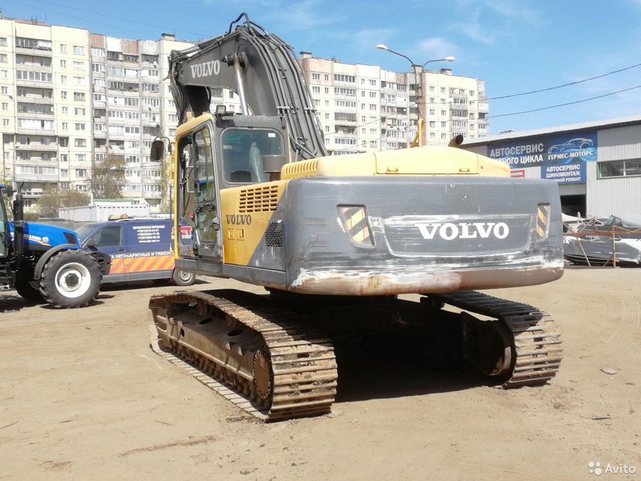 Гусеничный экскаватор Volvo EC290BLC prime