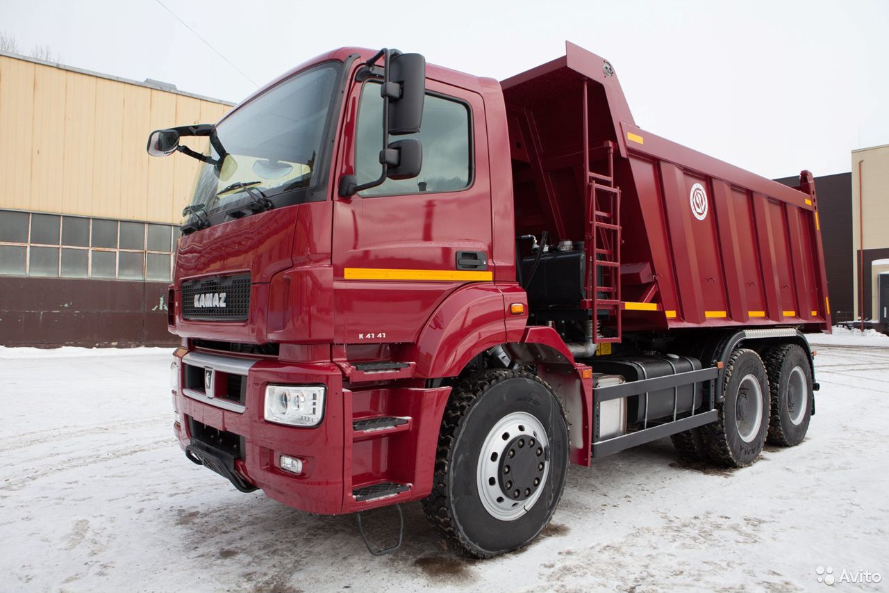 Самосвал КамАЗ 6580