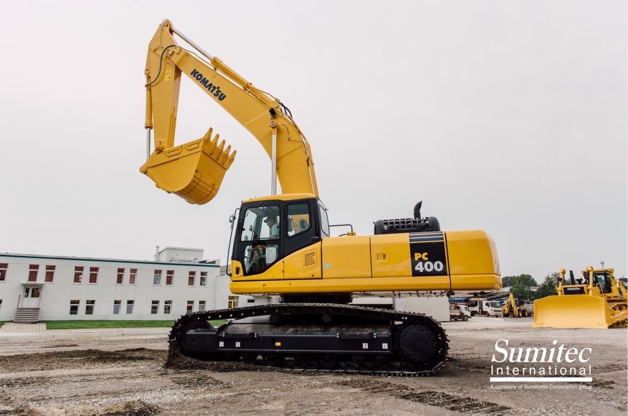 Гусеничный экскаватор Komatsu PC400