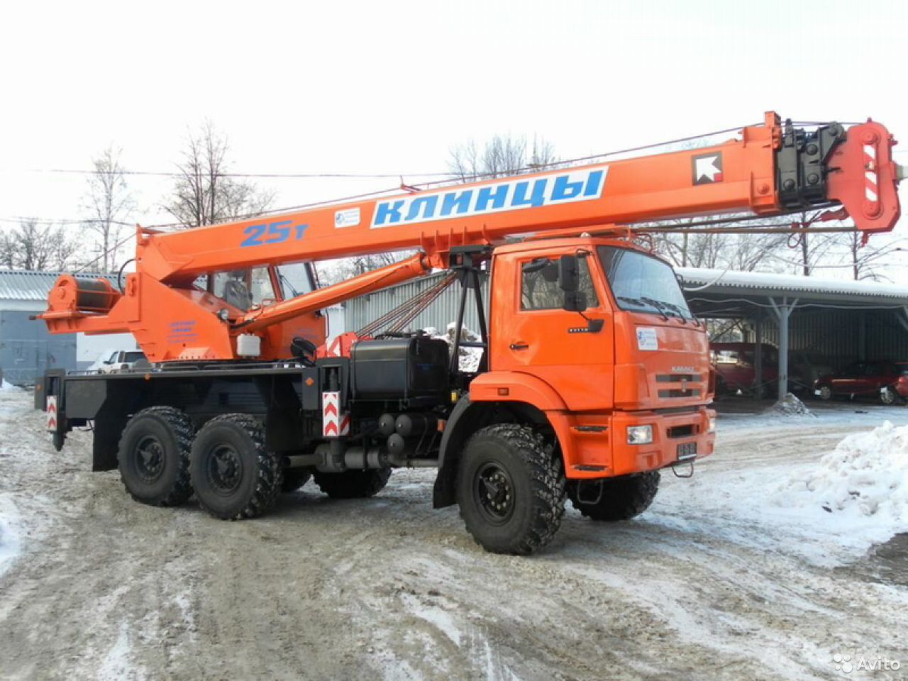 Автокран Клинцы КС-55713-5К-3 на шасси КамАЗ 43118