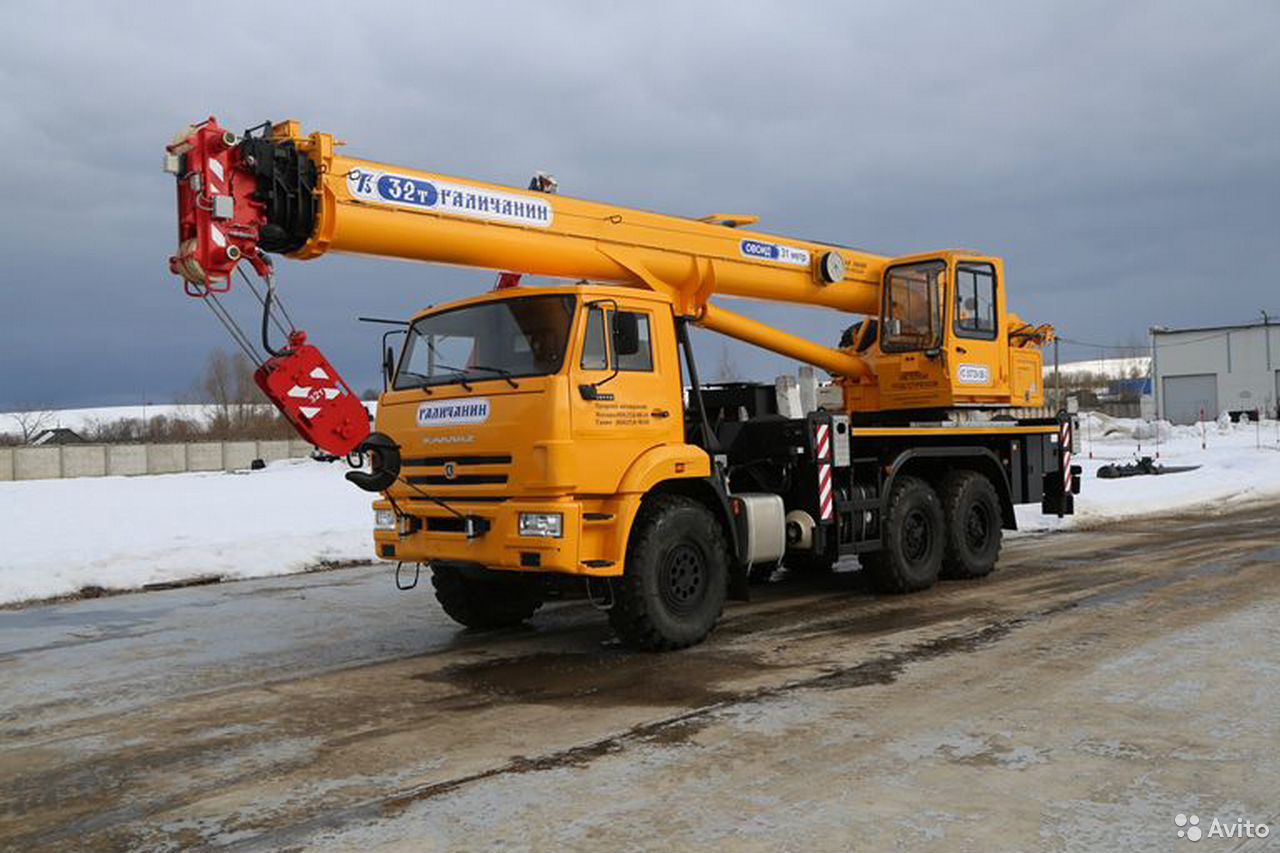Автокран Галичанин КС-55729-5В-3 на шасси КамАЗ 43118