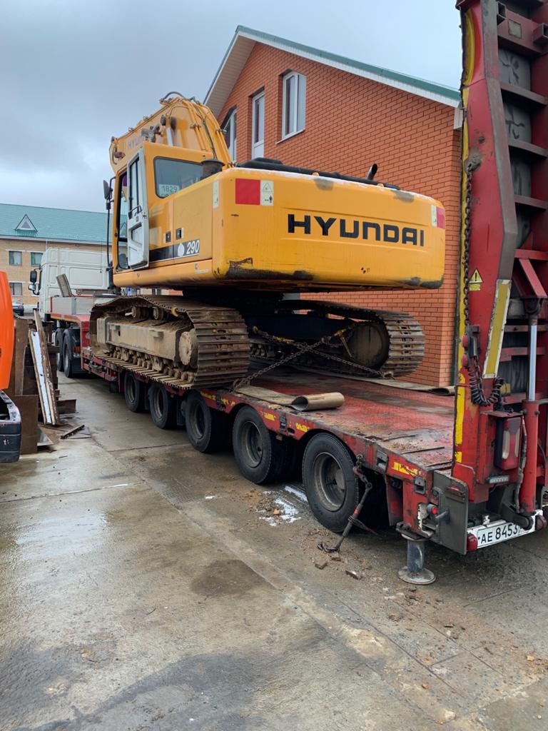 Гусеничный экскаватор Hyundai R290LC-7