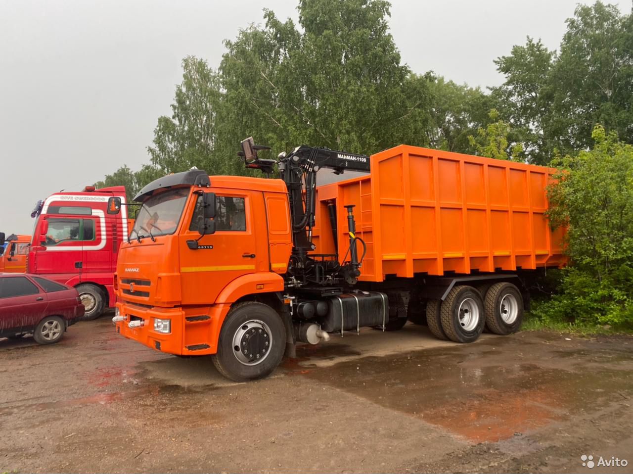 Металловоз (ломовоз) КамАЗ 65115