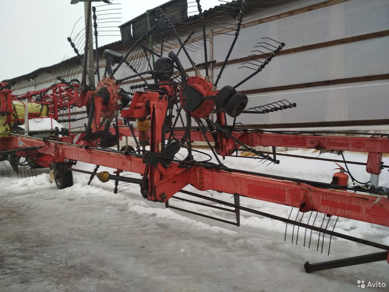 Грабли Kverneland Andex 773 прицепные