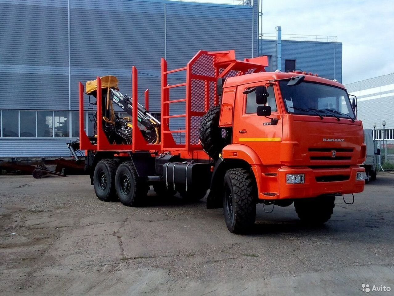 Сортиментовоз КамАЗ 43118 с КМУ VM10L74