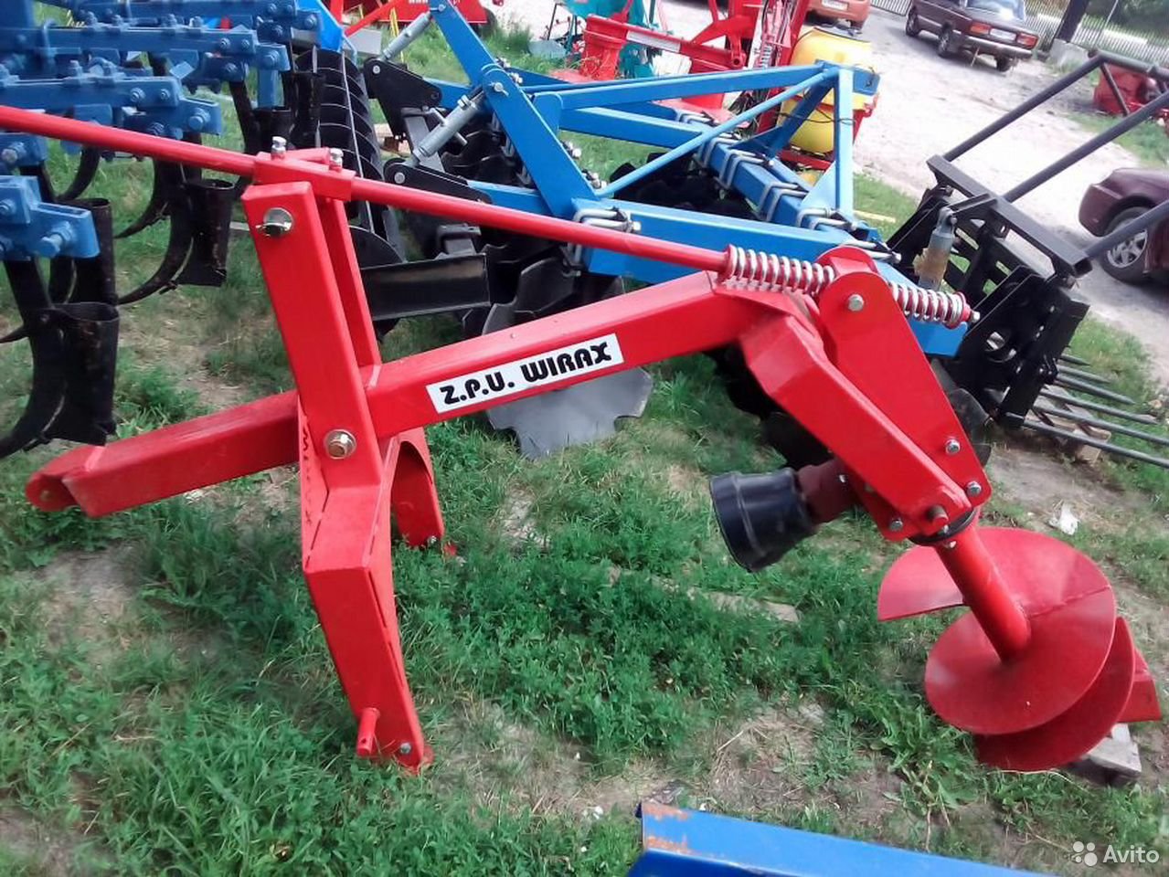 Навесной ямобур Wirax WR D-25/50