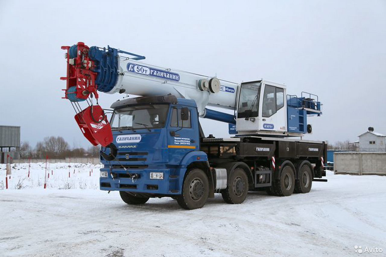 Автокран Галичанин КС-65715-1 на шасси КамАЗ 65201