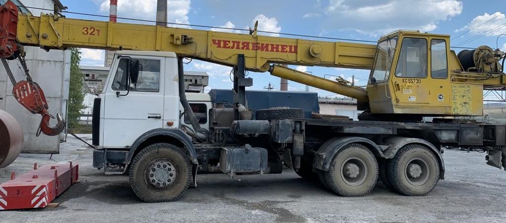 Автокран Челябинец КС-55730 на шасси МАЗ 63030