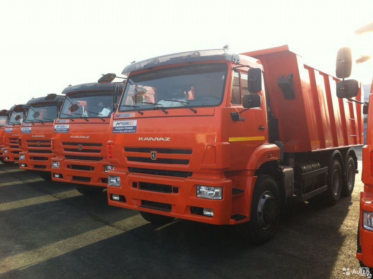 Самосвал КамАЗ 6520
