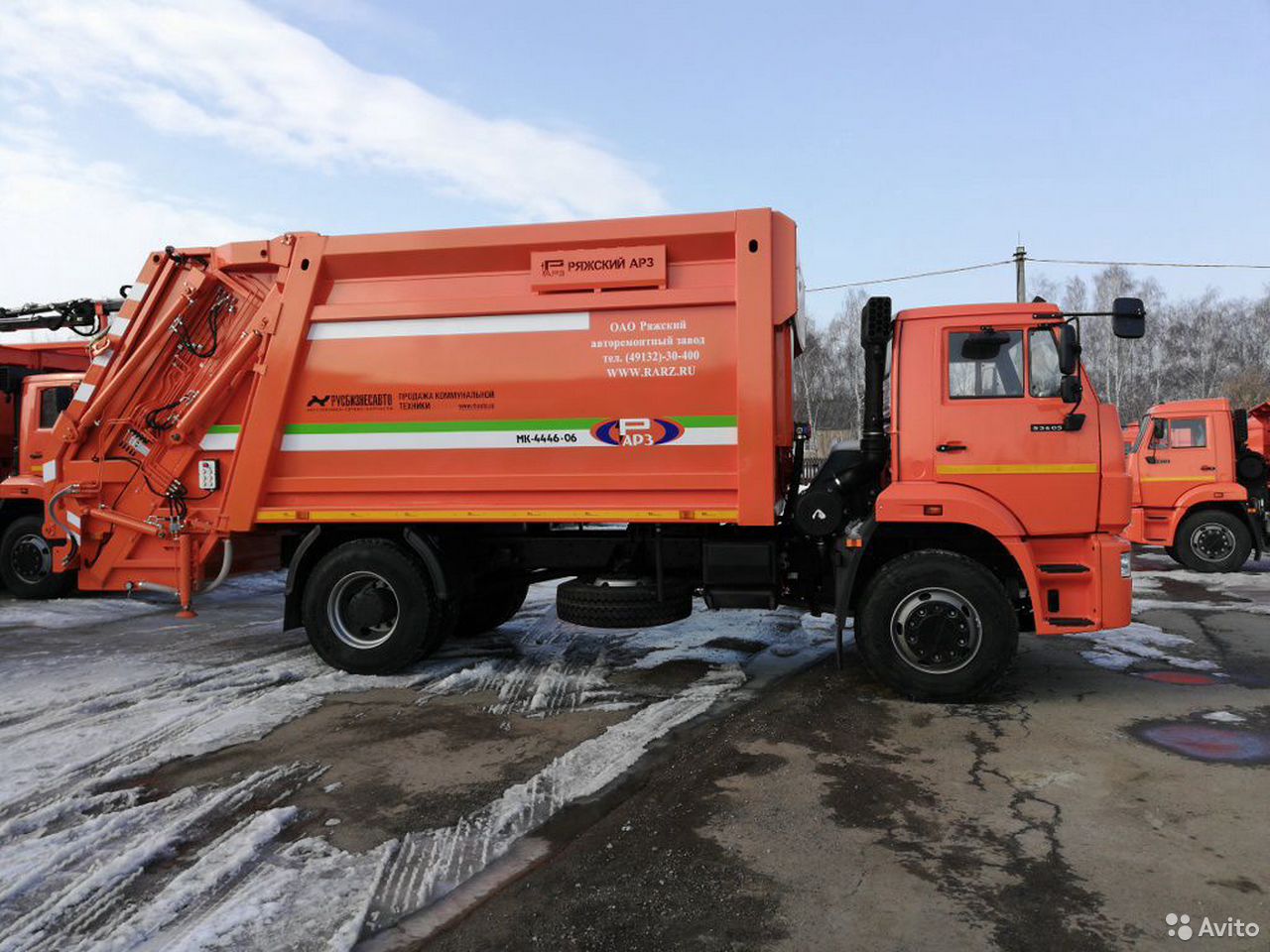 Мусоровоз РАРЗ МК-4546-06 на шасси КамАЗ 53605-773950-48