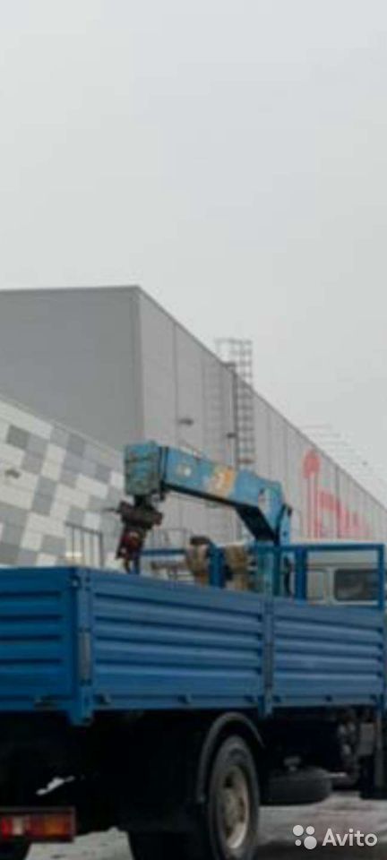Бортовой грузовик с КМУ КамАЗ