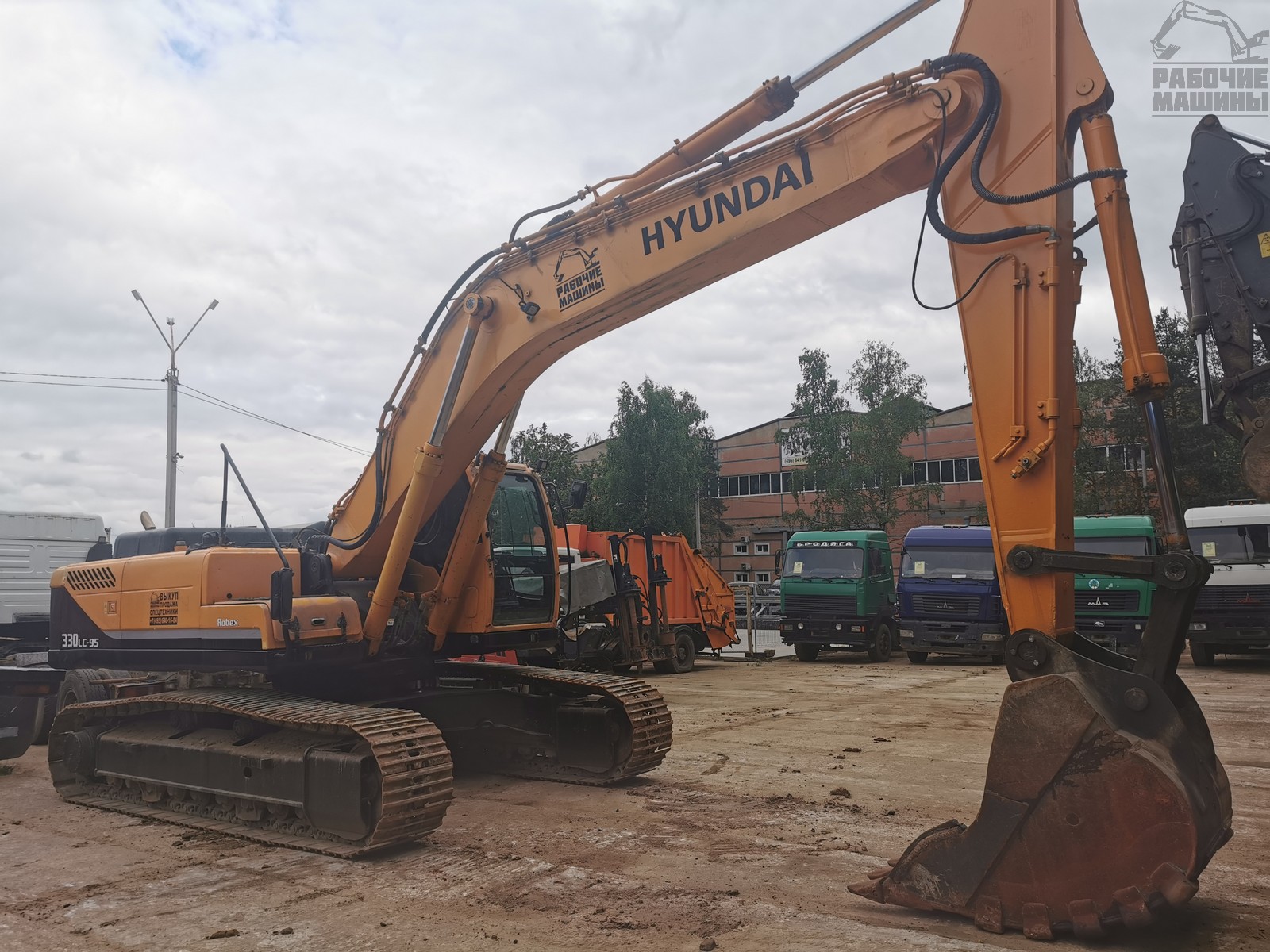 Гусеничный экскаватор Hyundai R330 LC