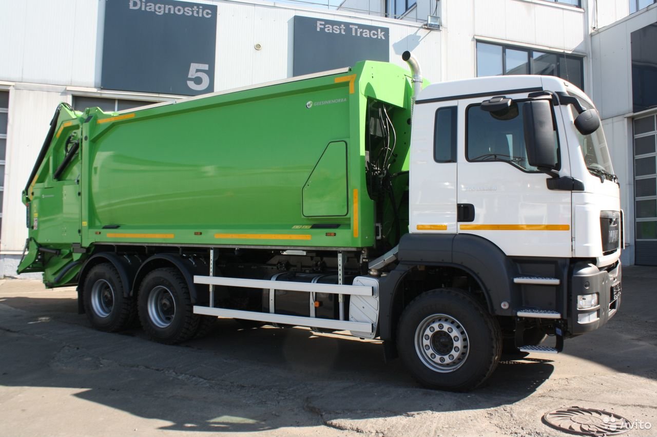 Мусоровоз Geesinknorba GPM IV 22H25P на шасси MAN
