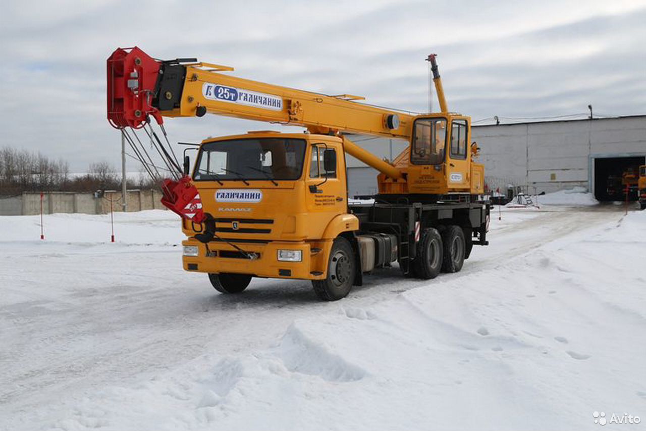 Автокран Галичанин КС-55713-1 на шасси КамАЗ 65115