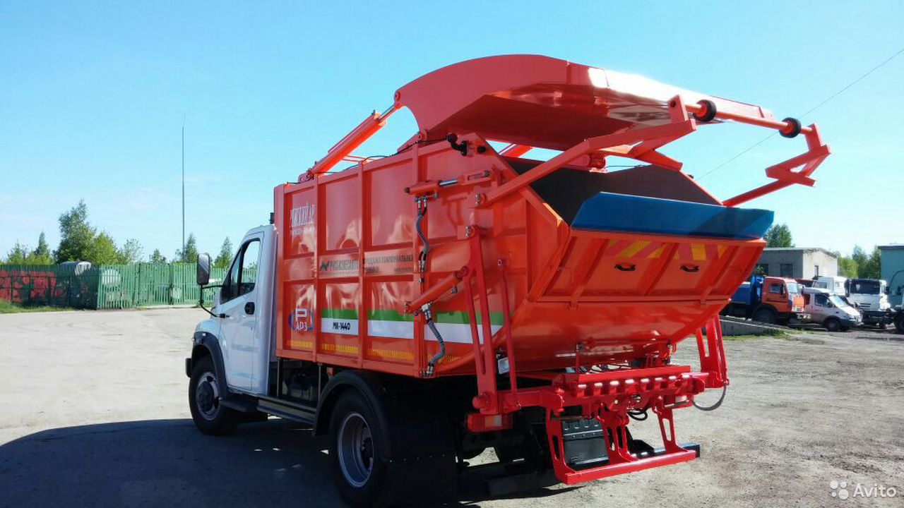 Мусоровоз РАРЗ МК-1545-13 на шасси ГАЗ ГАЗон Next С41R13