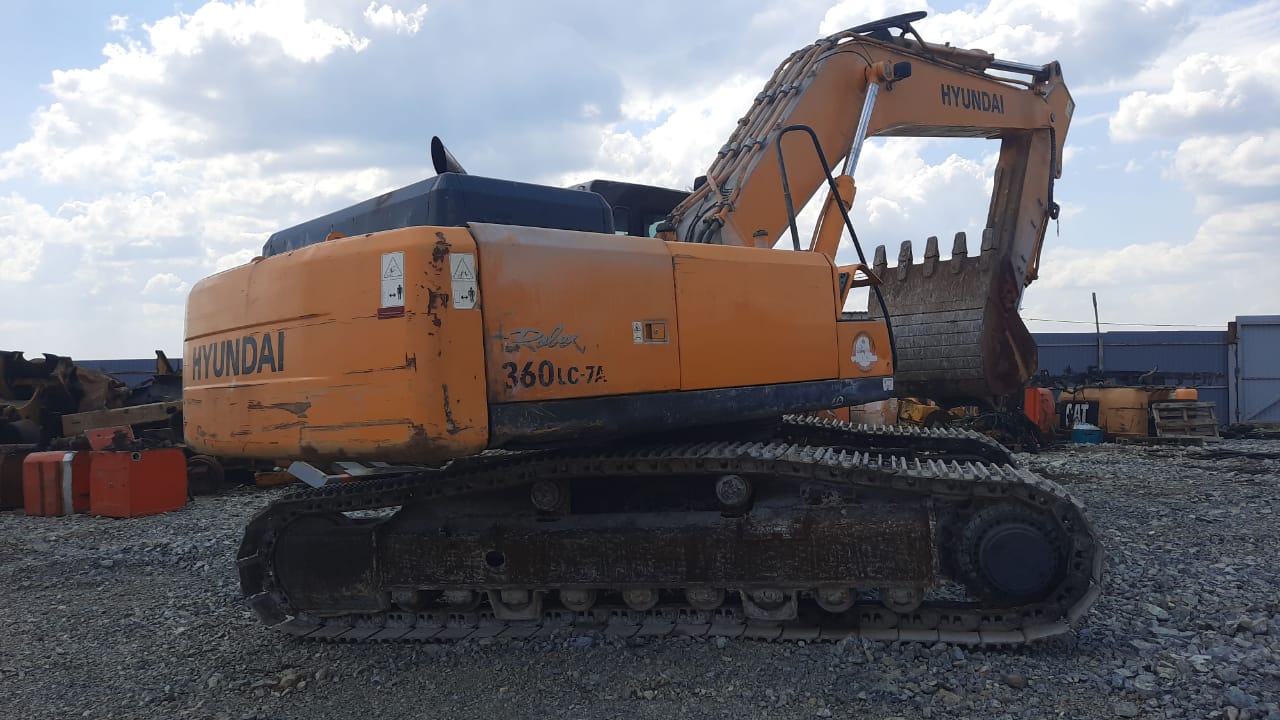 Гусеничный экскаватор Hyundai R360LC-7A