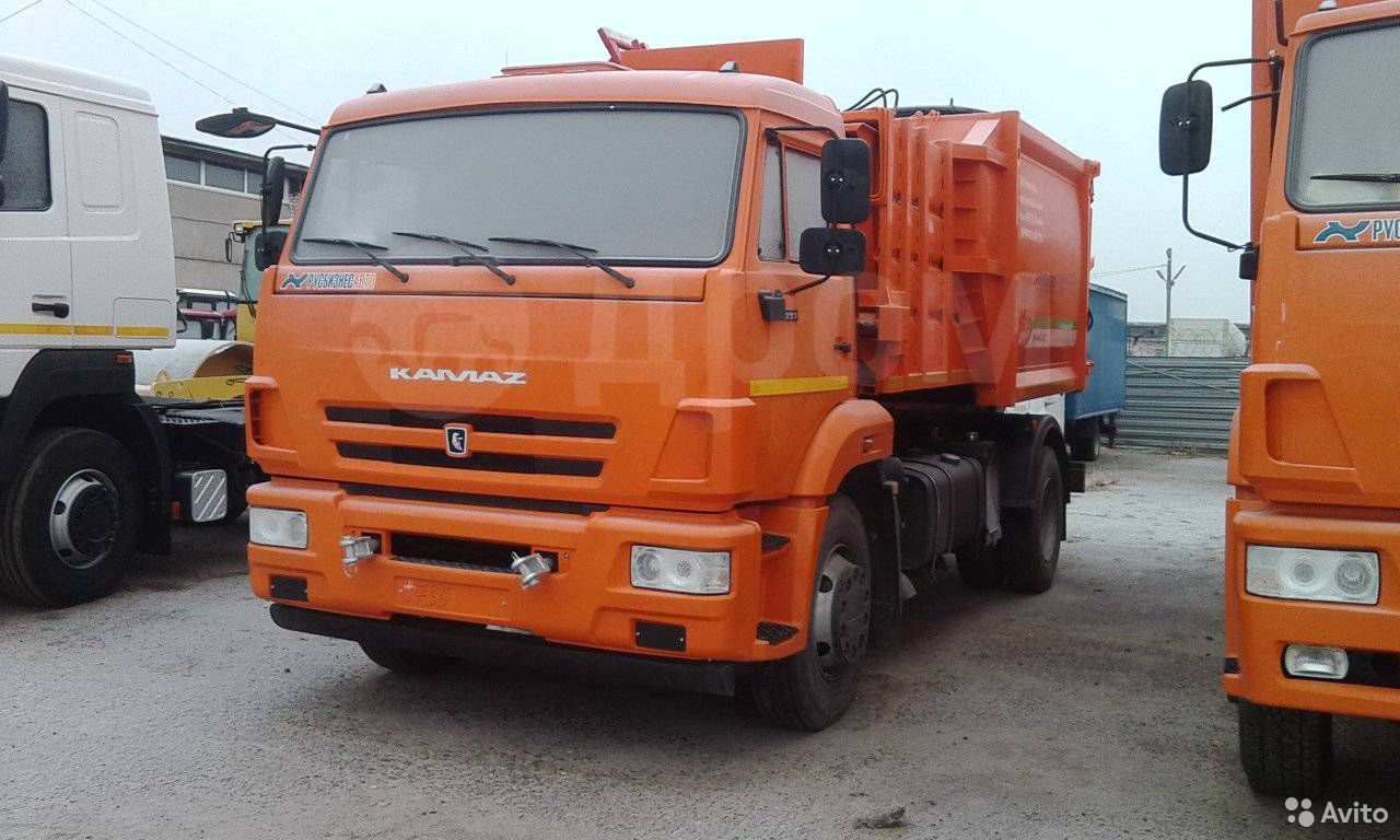 Мусоровоз РАРЗ МК-4552 на шасси КамАЗ 43255