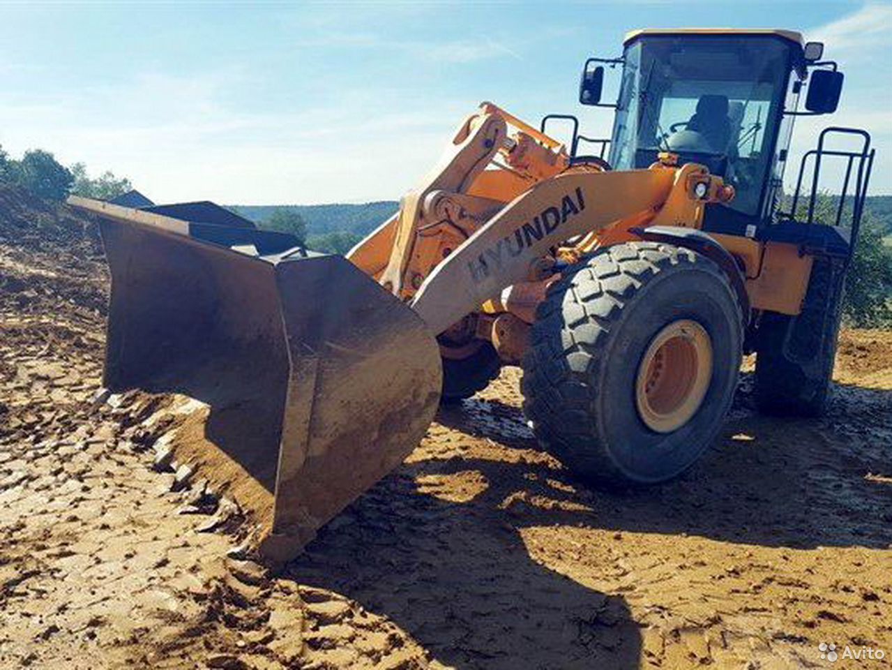 Фронтальный погрузчик Hyundai HL770-7A