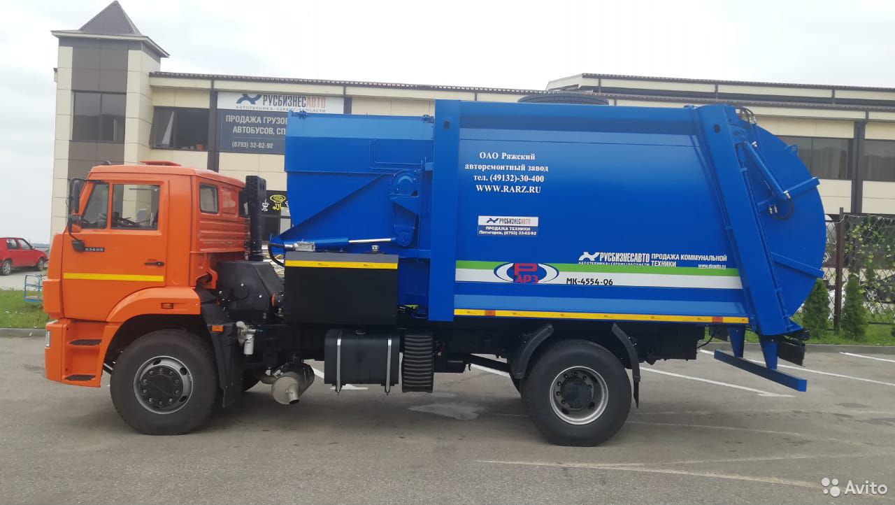 Мусоровоз РАРЗ МК-4554-06 на шасси КамАЗ 53605-773950-48