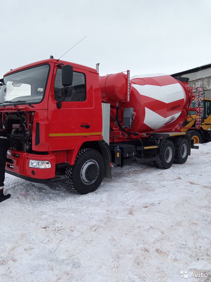Автобетоносмеситель Tigarbo 69365T на шасси МАЗ 631226-525-042