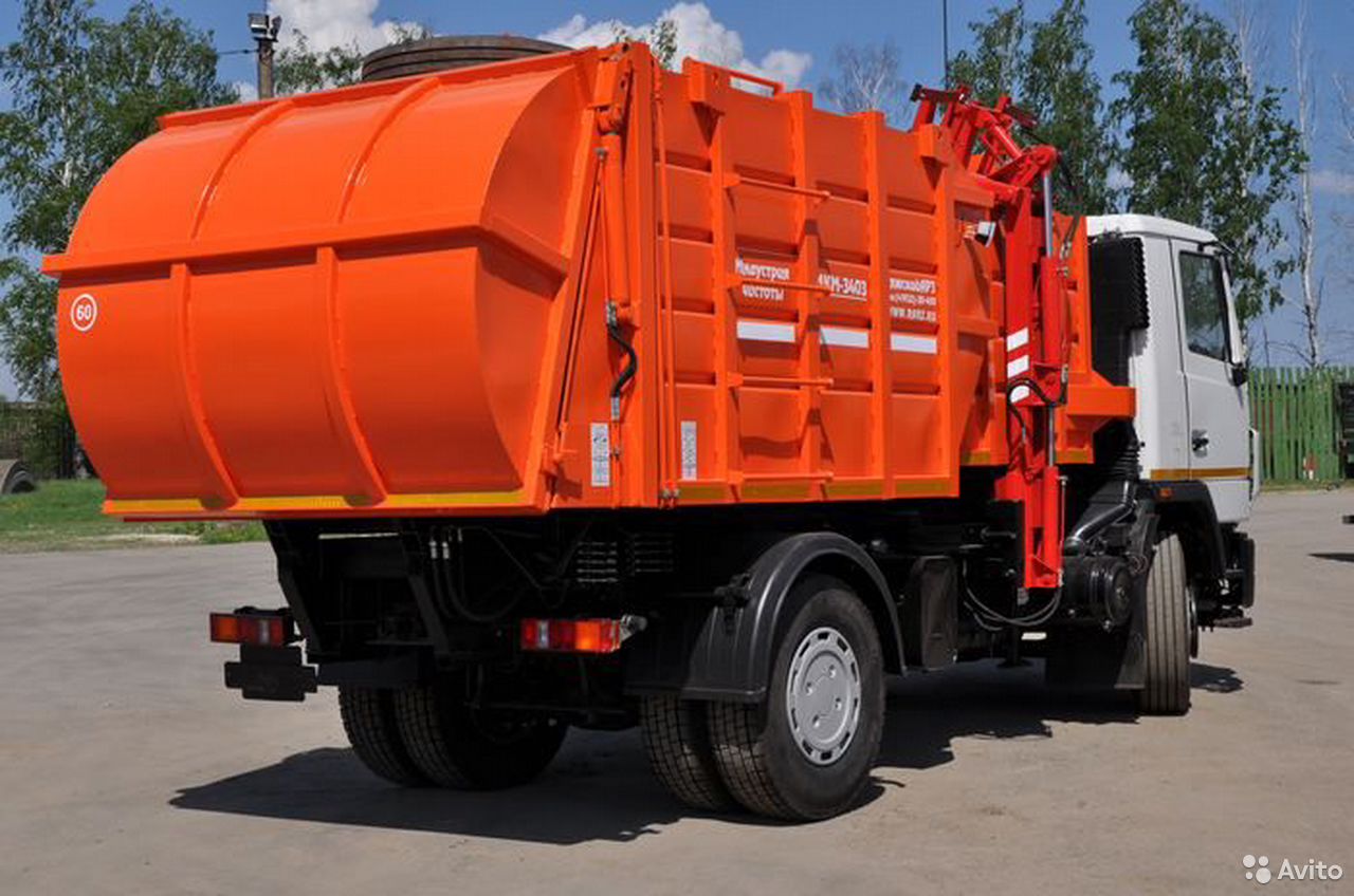 Мусоровоз РАРЗ МК-3551-03 на шасси МАЗ 5340С2-585-013