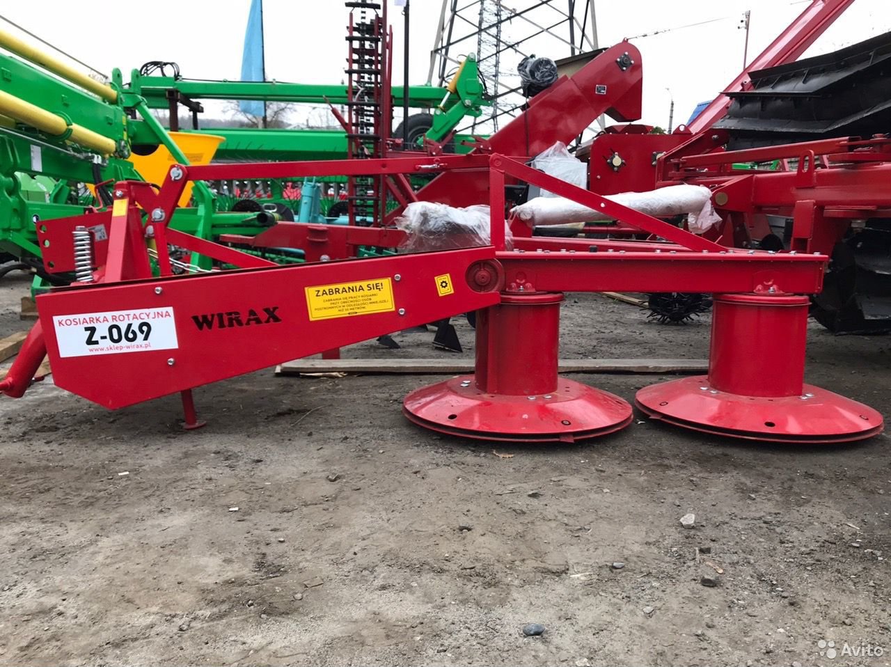 Косилка Wirax Z-069 роторная серии GV