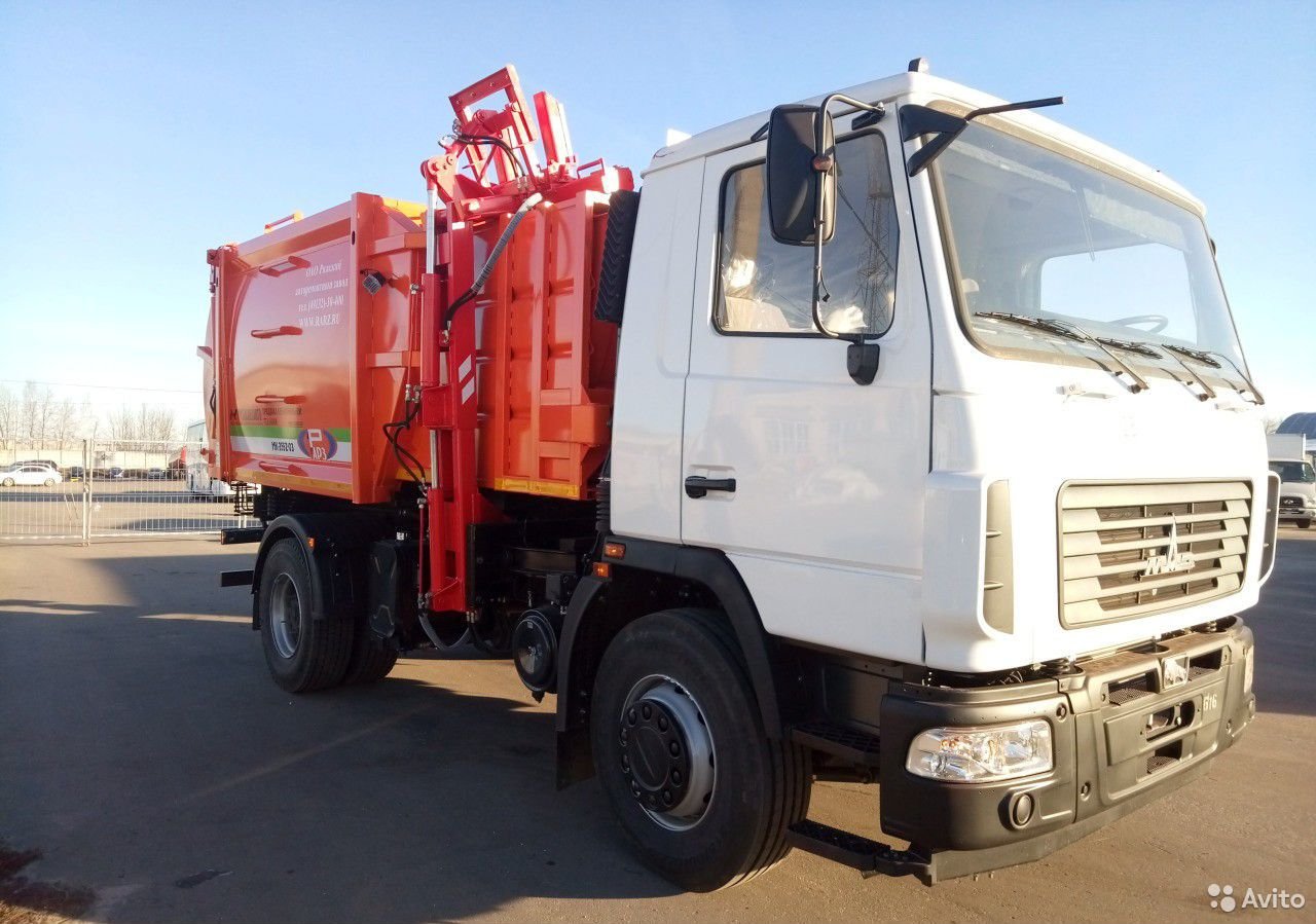 Мусоровоз РАРЗ МК-3552-03 на шасси МАЗ 5340С2-585-013