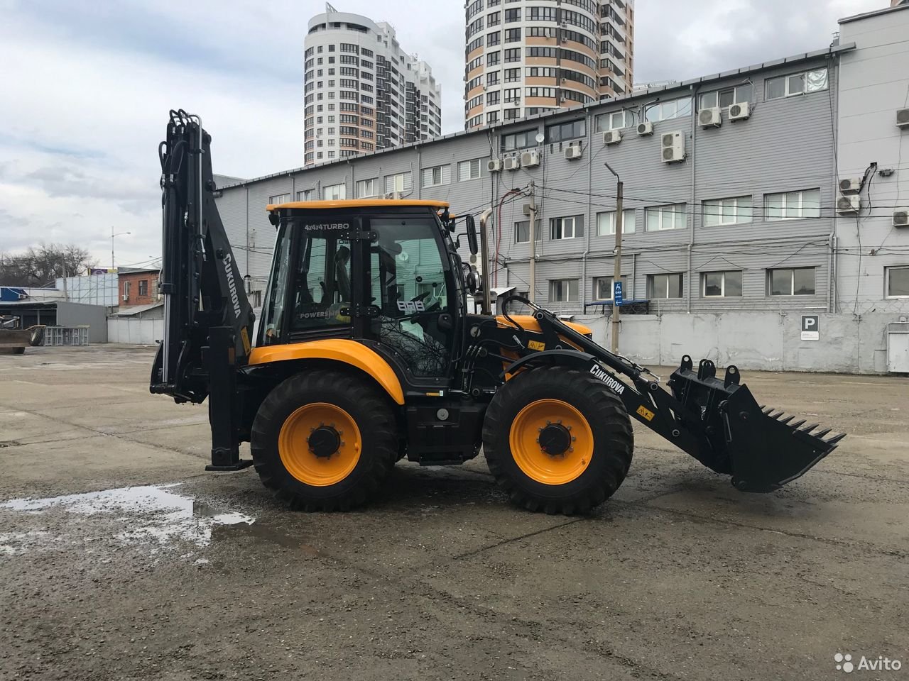 Экскаватор-погрузчик Cukurova 888
