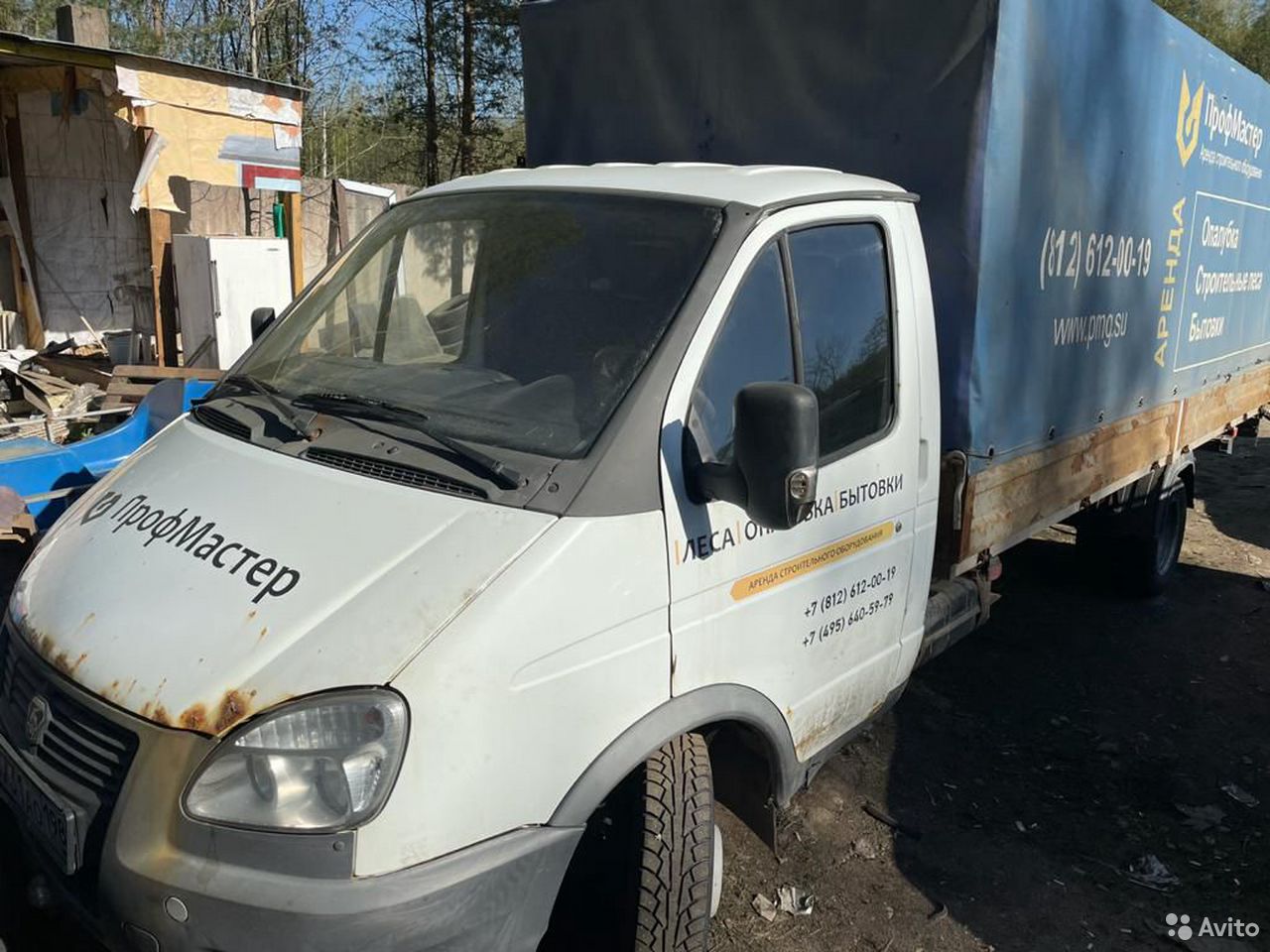 Тентованный автомобиль ГАЗ ГАЗель