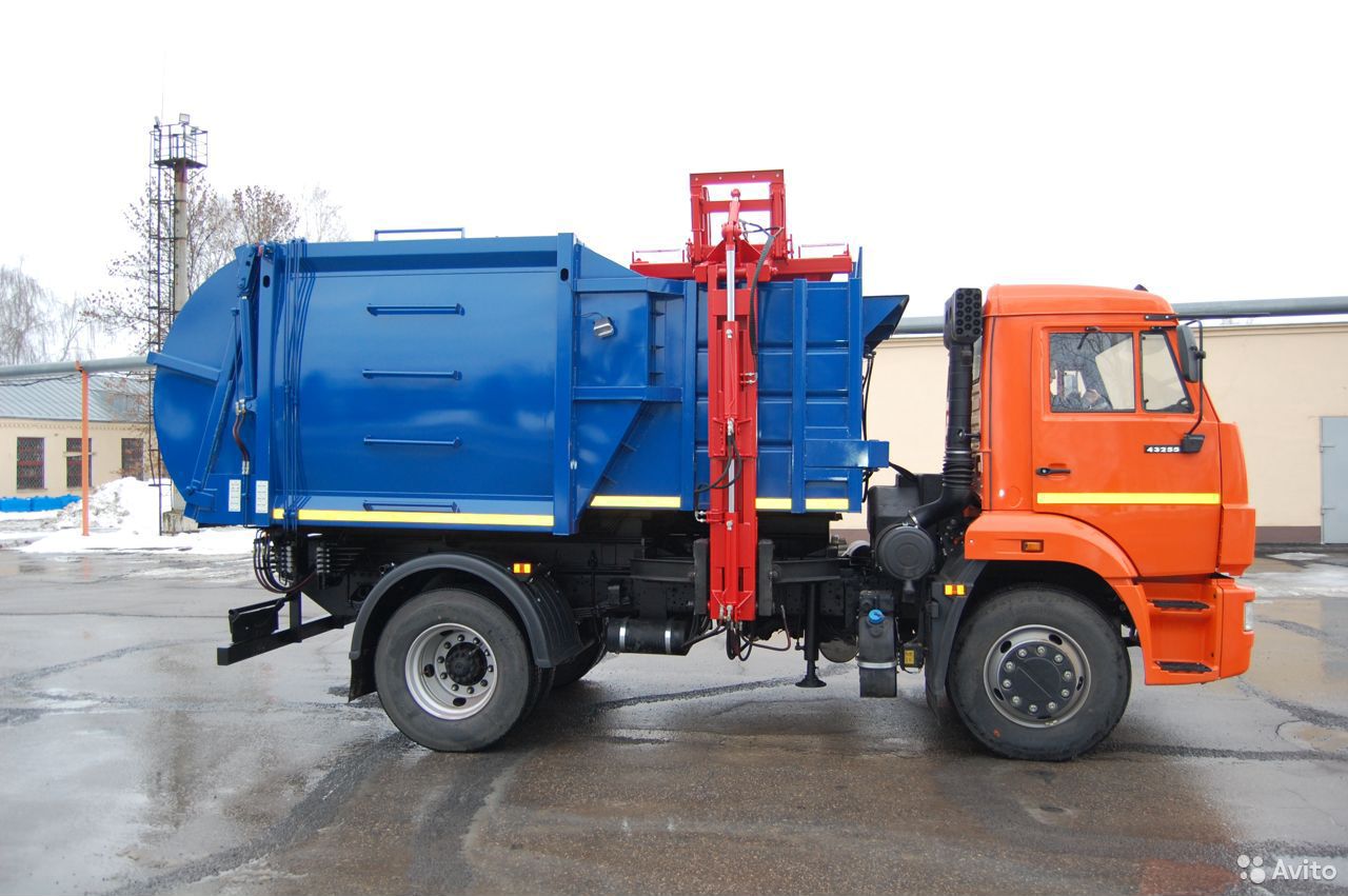 Мусоровоз РАРЗ МК-4552-04 на шасси КамАЗ 43255-3010-69