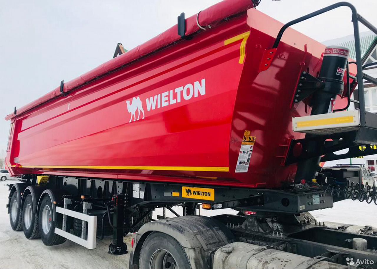 Самосвальный полуприцеп Wielton 33 м3