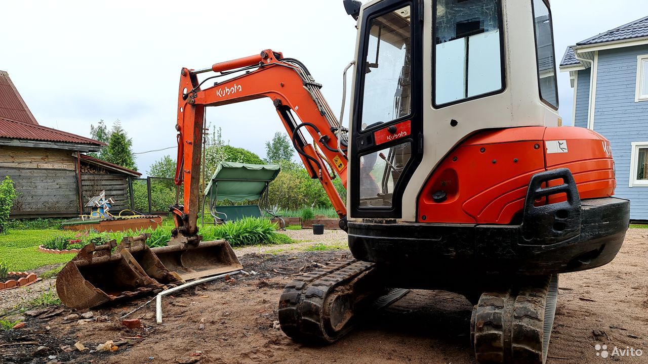 Мини-экскаватор Kubota KX121-3
