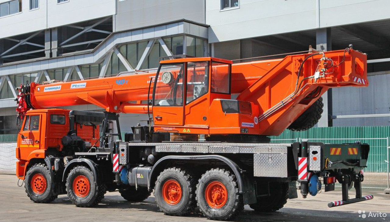 Автокран Клинцы КС-65719-3К NEW на шасси КамАЗ 63501