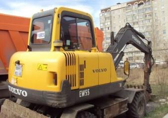 Мини-экскаватор Volvo EW55