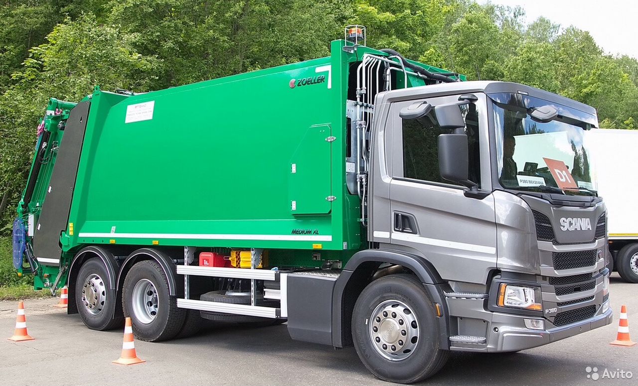 Мусоровоз Scania