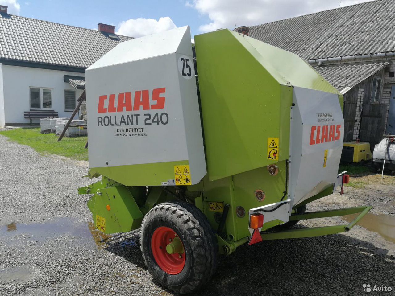 Пресс-подборщик Claas Rollant 240