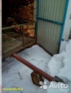 Легковой бортовой прицеп самодельный