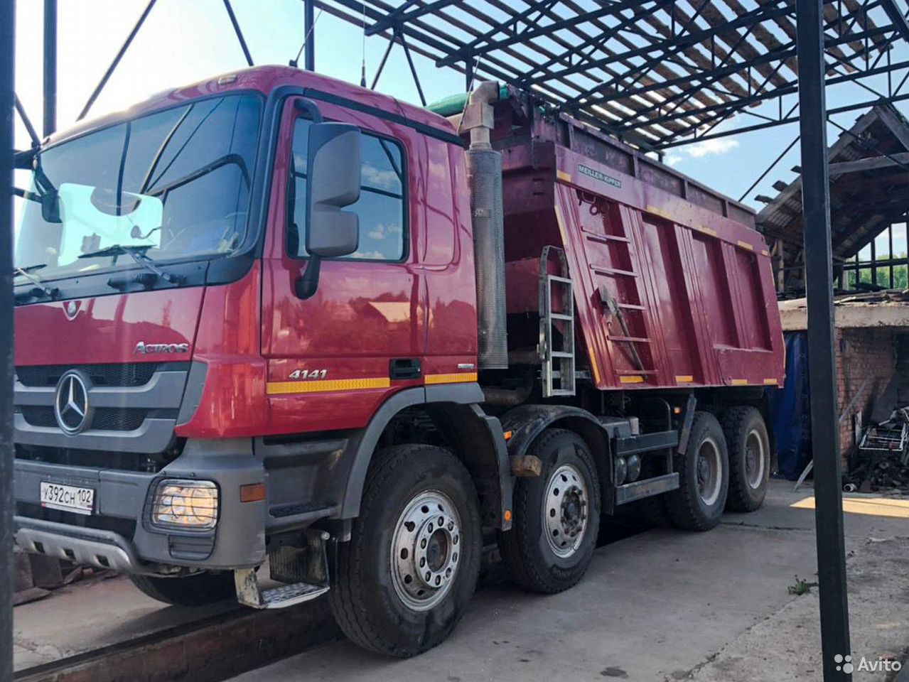 Самосвал Mercedes-Benz Actros 4141 K