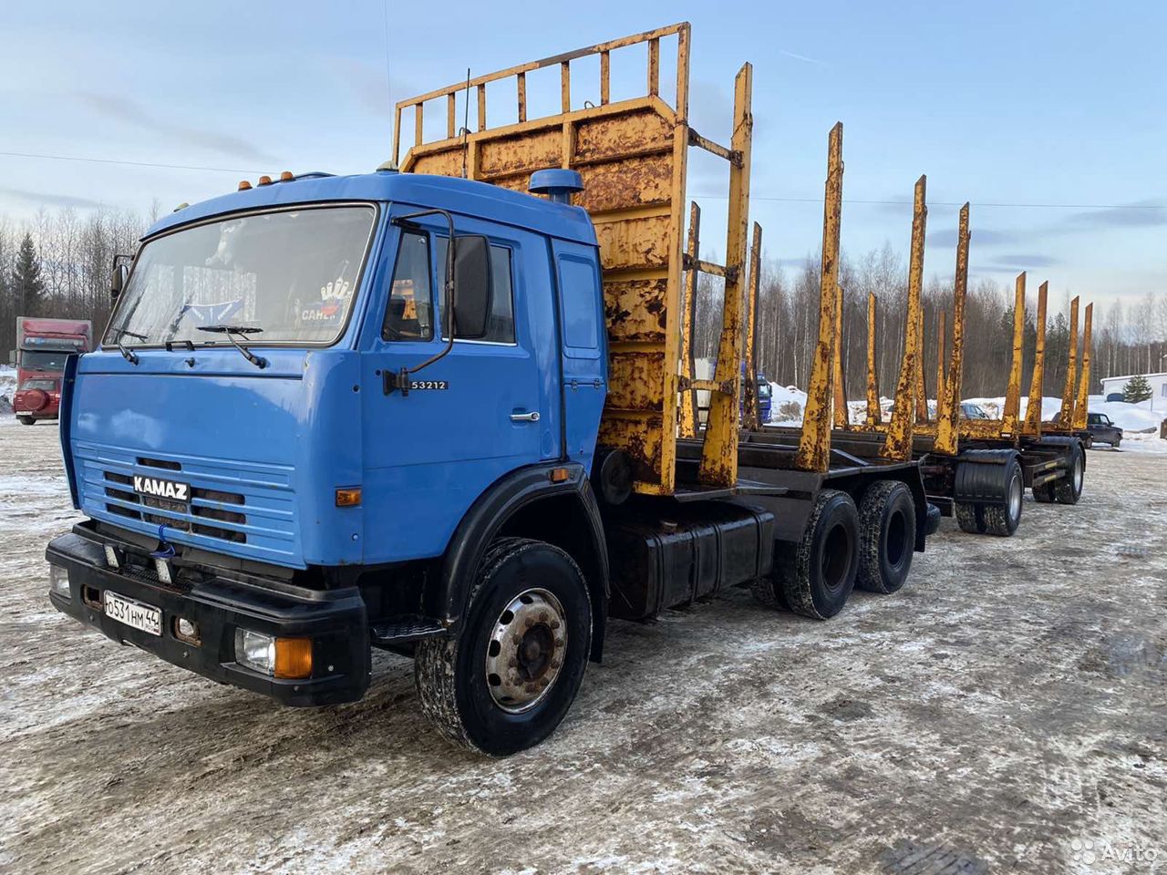 Сортиментовоз КамАЗ 53212