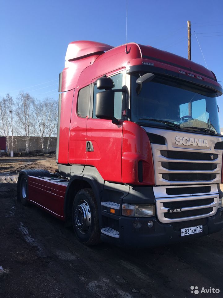 Седельный тягач Scania R420
