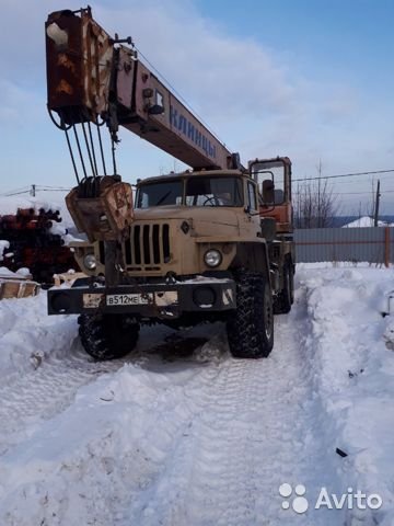 Автокран Клинцы КС-35719-3-02 на шасси УРАЛ