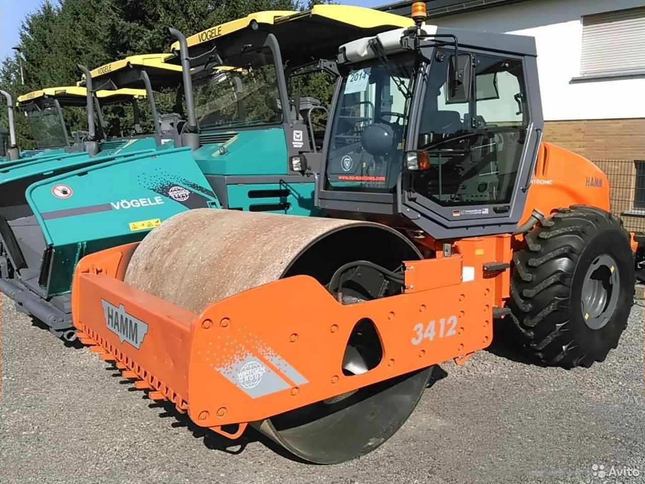 Грунтовый каток Hamm 3412