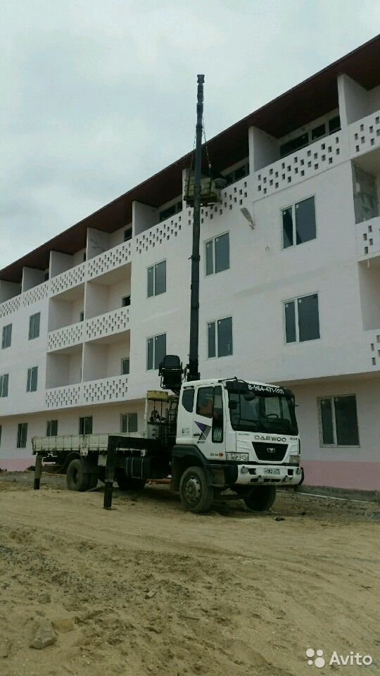 Бортовой грузовик с КМУ Daewoo с КМУ Hiab 160T