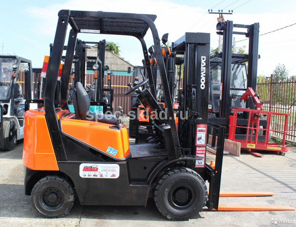Вилочный погрузчик Doosan