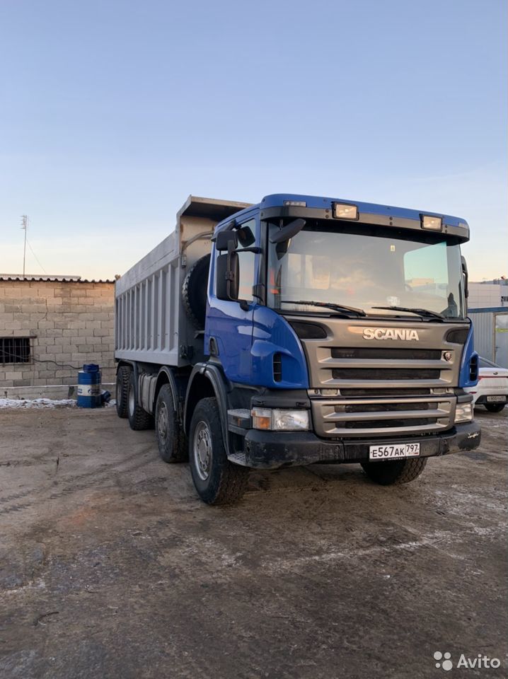 Самосвал Scania Р380